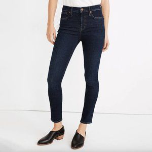 NWOT 25P Madewell 9 inch Mid-Rise Skinny Jeans in Orland Wash: TENCEL Edition